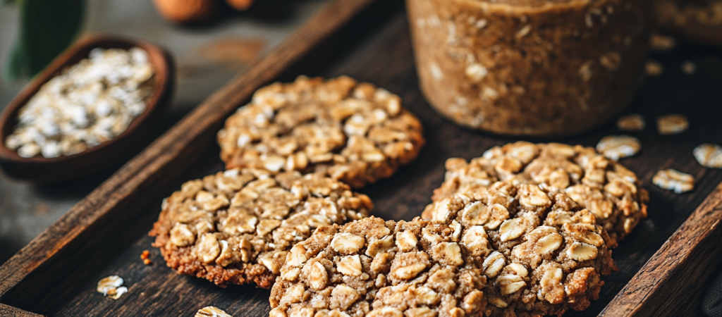 Galletas de Avena y Mantequilla de Almendras: Saludables, Deliciosas y Fáciles de Preparar