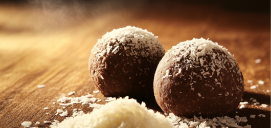 Trufas Veganas de Cacao y Coco: Energía Natural en Cada Bocado
